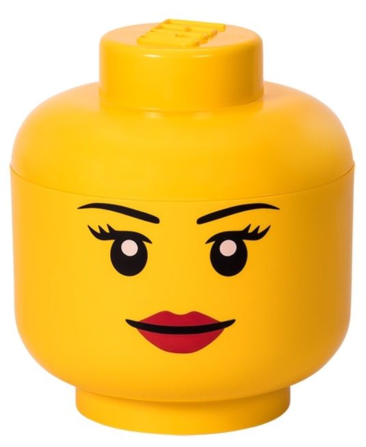 Levně LEGO Úložná hlava (velikost L) - dívka