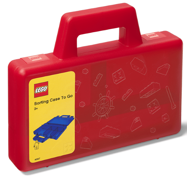 LEGO Úložný box TO-GO červená