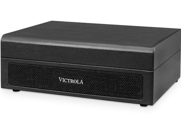 kufříkový retro gramofon Victrola VSC-580BT 3 rychlosti otáček 33 45 78 RCA out výstup sluchátkový výstup  bluetooth