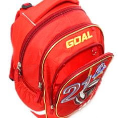 Školní batoh Target, 3D , barva červená