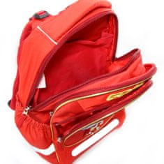 Školní batoh Target, 3D , barva červená