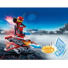 Playmobil Firebot s odpalovačem , Sport a akce, 8 dílků