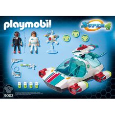 Playmobil FulguriX s agentem Genem , Super 4, 45 dílků