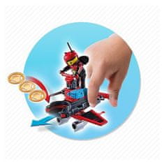 Playmobil Firebot s odpalovačem , Sport a akce, 8 dílků