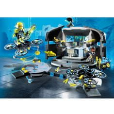 Playmobil Řídící středisko Dr. Dronea , TOP agenti, 100 dílků
