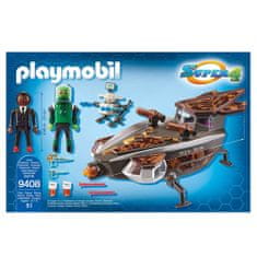 Playmobil Vesmírná loď Sykroňanů a Gene , Super 4, 51 dílků