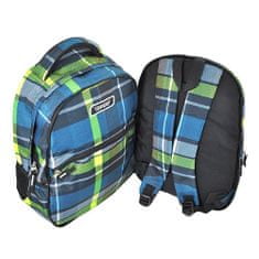 Target Školní batoh 2v1 , Žluto-modrý se vzorem