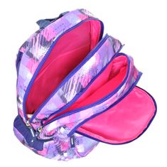 Target Studentský batoh , Růžovo-fialový se vzorem