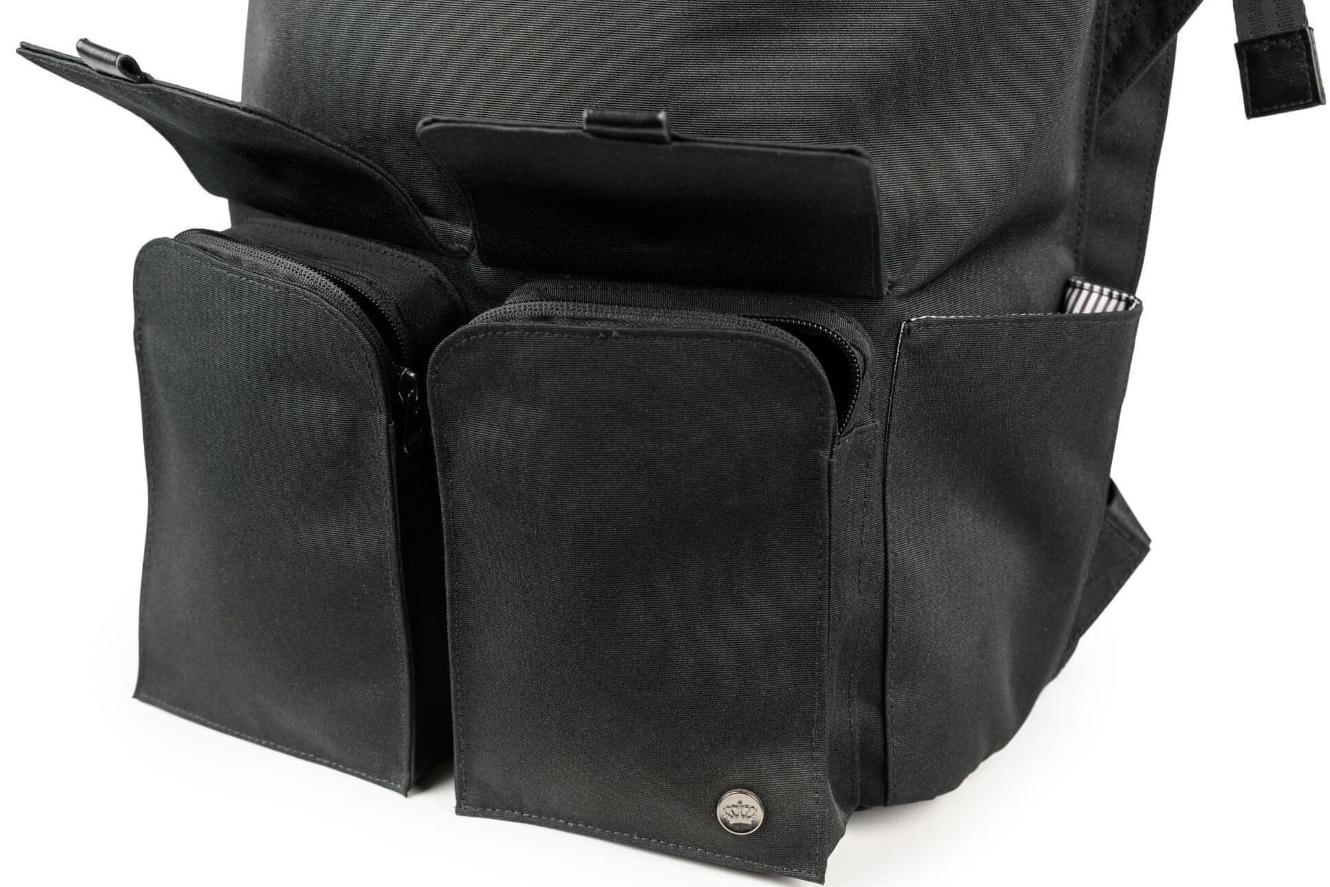 PKG Concord Laptop Backpack sprednji žep oblazinjene naramnice 22 l odporna tkanina