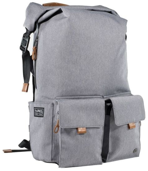 PKG Concord Laptop Backpack 15/16” - světle šedý (PKG-CONC-LG01TN)