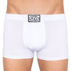 Styx 5PACK pánské boxerky klasická guma bílé (5Q1061) - velikost XL