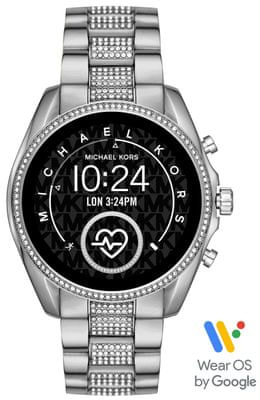 Chytré hodinky Michael Kors MKT5088, elegantní, designové, vykládané kamínky, nerezová ocel, doplněk