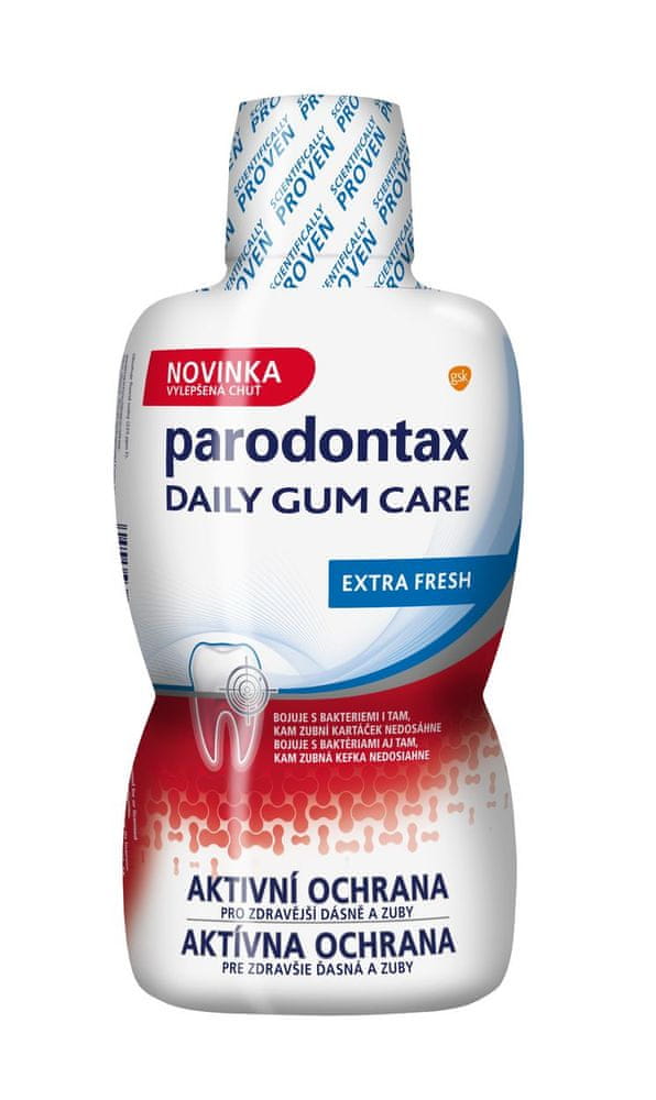 Parodontax Ústní voda Extra Fresh pro zdravější dásně a zuby 500 ml