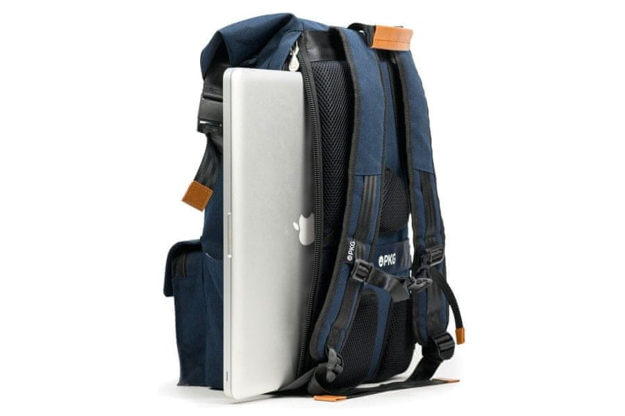 PKG Concord Laptop Backpack (PKG-CONC-NV01TN) 22 l dvě přední kapsy vnitřní rozestavění taška navíc