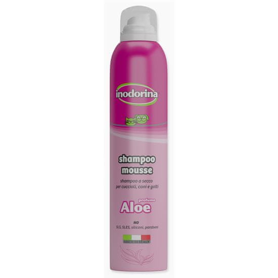 INODORINA Šampon suchá pěna Aloe Vera 300 ml