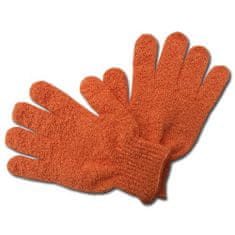 Peelingová rukavice GR002 masážní oranžová