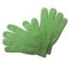 Max Peelingová rukavice GR001 masážní zelená