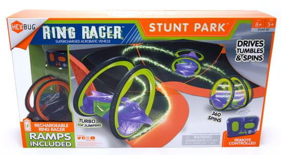 Hexbug Ring Racer - Kaskadérský set oranžový