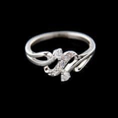Amiatex Stříbrný prsten 15202, 52