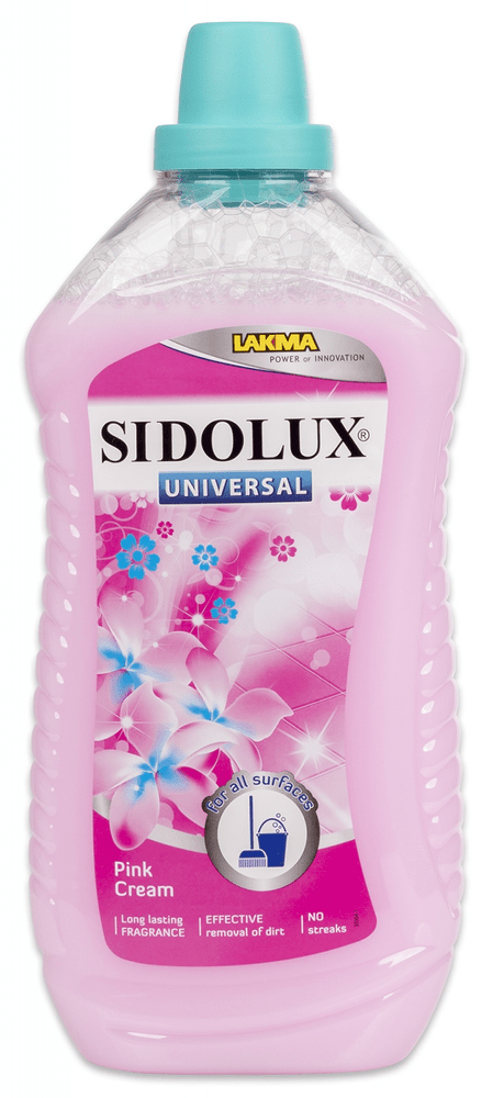 Levně Sidolux Universal SODA POWER s vůní PINK CREAM 1000 ml
