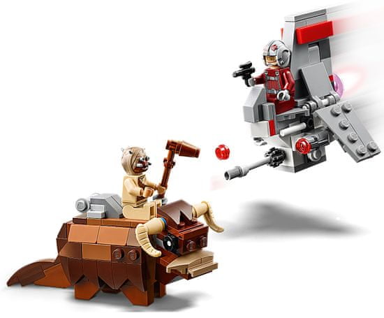 LEGO Star Wars™ 75265 Mikrostíhačka T-16 Skyhopper™ vs. Bantha™