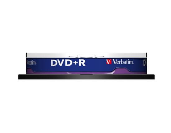 Verbatim DVD+R AZO 4,7GB, 16×, spindle 10 ks (43498)