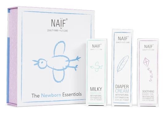 NAIF Set kosmetiky pro novorozence 3ks