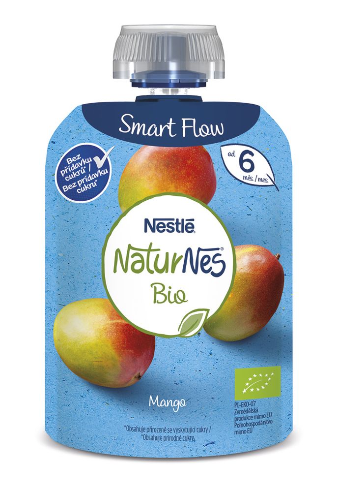 Nestlé NATURNES BIO kapsička Mango 16x90 g