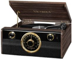 Retro radio s gramofonem