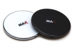 MAX Bezdrátová nabíječka 7.5W/10W/15W MPC1101B, černá