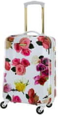 CAVALET Příruční kufr Rose Flower White