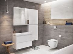 CERSANIT Set 934 závěsná wc mísa moduo cleanon + wc sedátko delfi slim sc eo (K701-147)