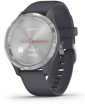 hybridné chytré hodinky Garmin vivomove 3S, tep, stres, spánok, metabolizmus, pitný režim, vzdialenosti, kroky, spálené kalórie, VO2 Max, zásoba energie
