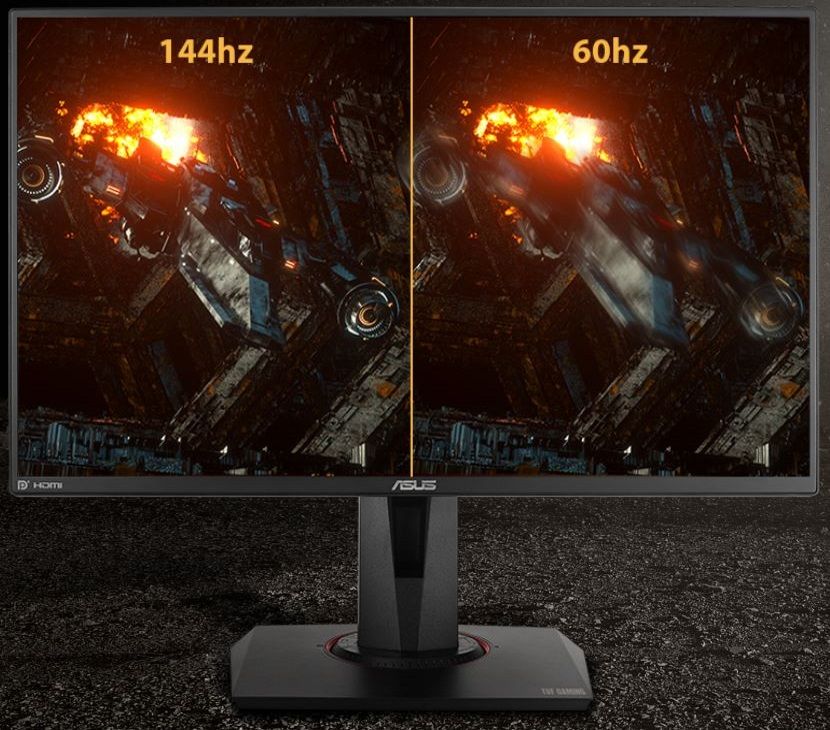 gamer monitor Asus VG259Q (90LM0530-B01370) full hd 144 hz akadozás nélkül