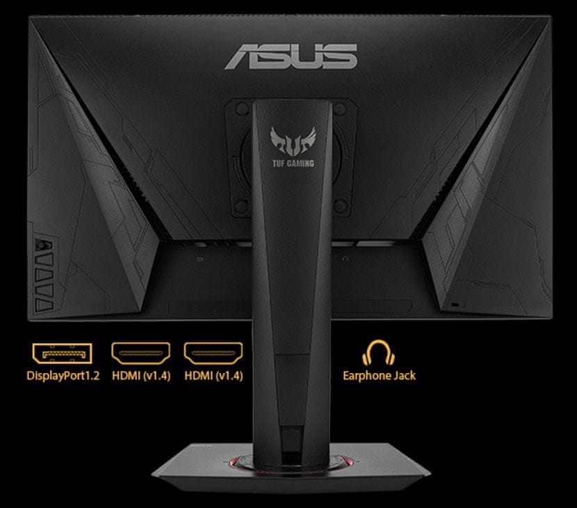 gamer monitor Asus VG259Q (90LM0530-B01370) HDMI DisplayPort 3,5mm jack
