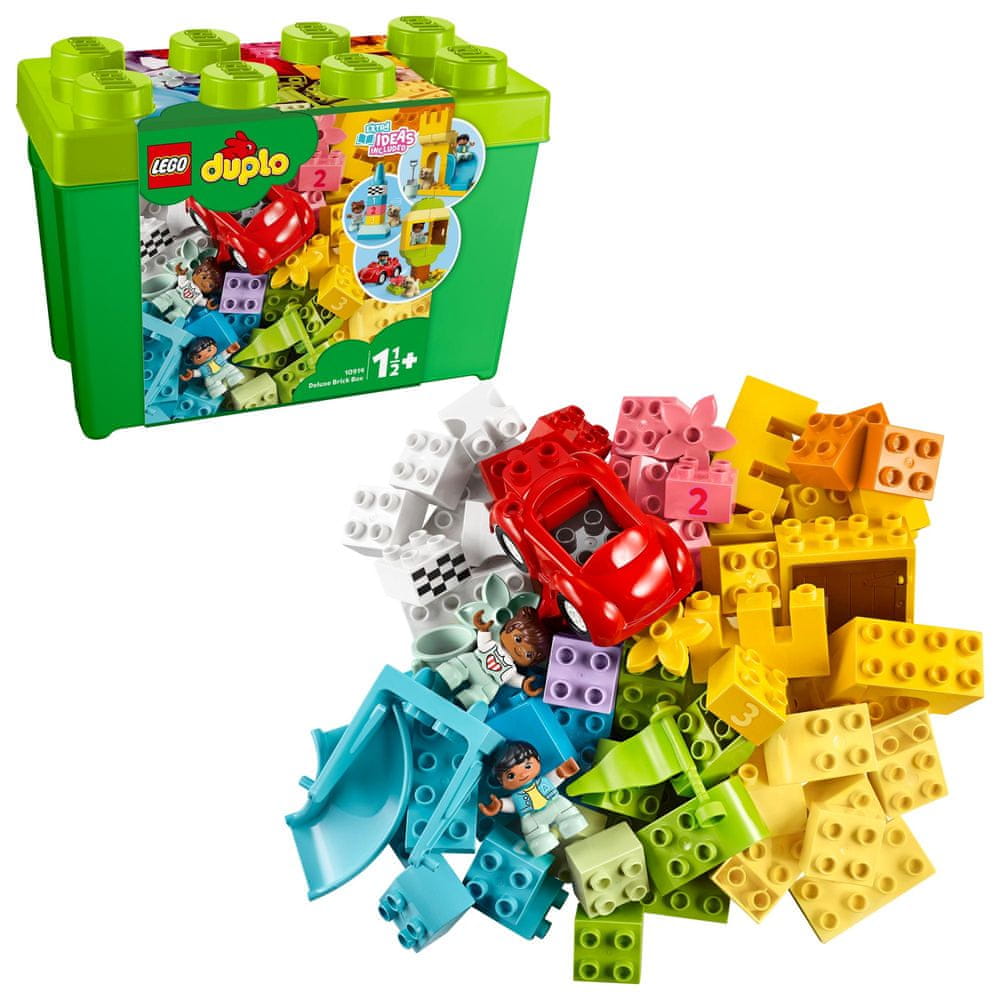 LEGO DUPLO 10914 Velký box s kostkami - rozbaleno