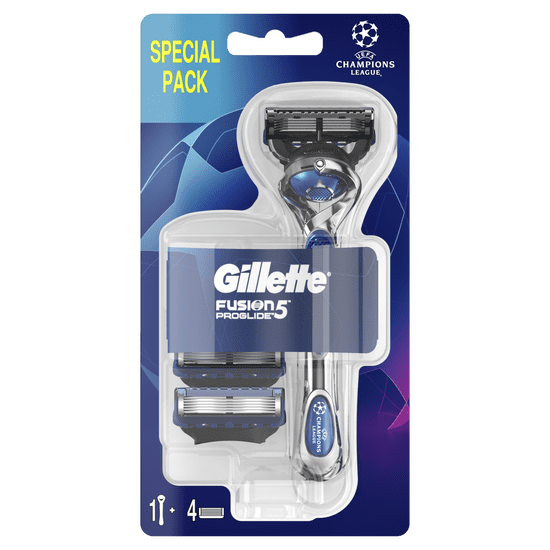 Gillette Fusion ProGlide Holicí strojek + 4 holicí hlavice 