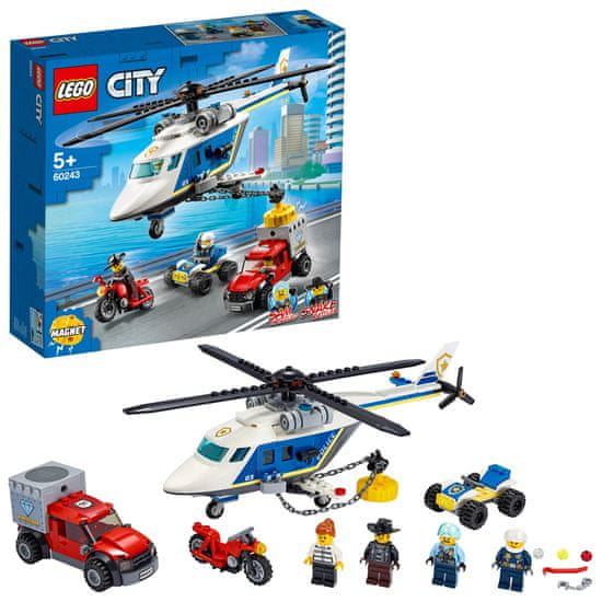 LEGO City Police 60243 Pronásledování s policejní helikoptérou