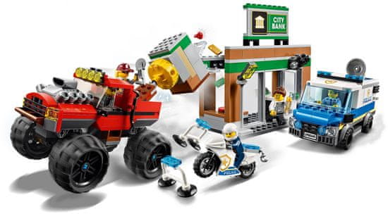 LEGO City Police 60245 Loupež s monster truckem