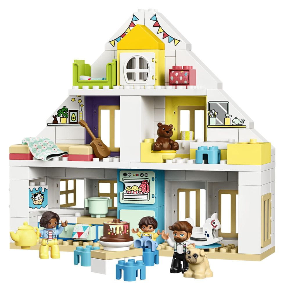 LEGO DUPLO® Town 10929 Domeček na hraní - rozbaleno