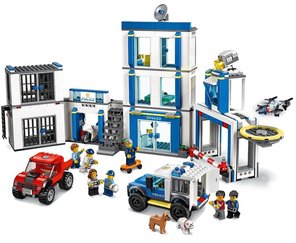 LEGO City Police 60246 Policejní stanice - zánovní