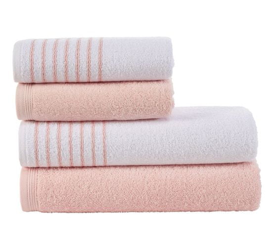Tip Trade Sada froté ručníků a osušek Davos Pudrová