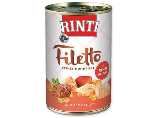 Rinti Konzerva Filetto kuře + hovězí v želé 420 g