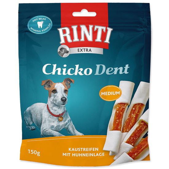 Rinti Pochoutka Chicko Dent Medium kuře 150 g