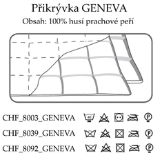 Ch. Fischbacher Celoroční přikrývka GENEVA 135 x 220 cm dvojitá z hedvábí paisley
