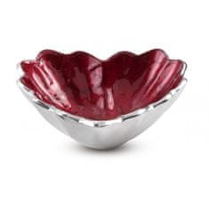 Julia Knight Romantická miska ve tvaru srdce, tmavě červená