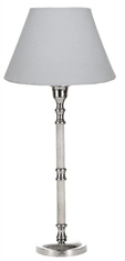 Lene Bjerre Stolní lampa ALBA 49 cm, stříbrná