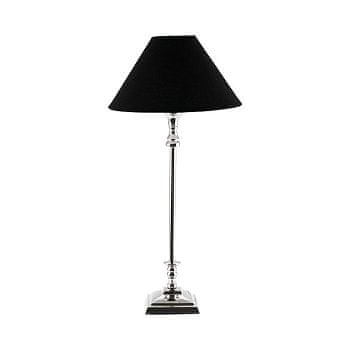 Lene Bjerre Stolní lampa ESMERALDA 43 cm, stříbrná