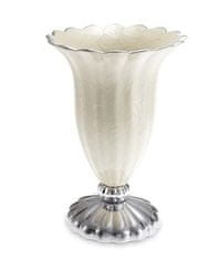 Julia Knight Perleťová váza PEONY smetanová 35 x 23,5 cm