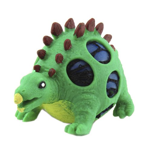 Dino World Mačkací figurka ASST, Stegosaurus, zelený